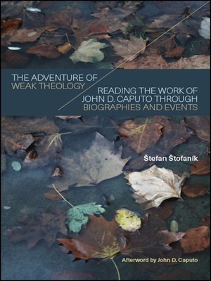 cover image of The Adventure of Weak Theology
